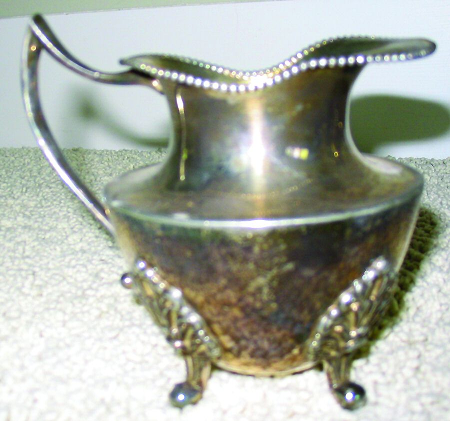 1402 (Silverplate, Hollowware) Creamer by Colonial Silver -1