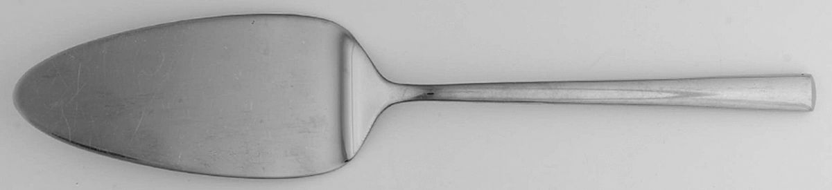 Oona (Stainless) All Stainless Pie Server by Crate & Barrel Flatware-1
