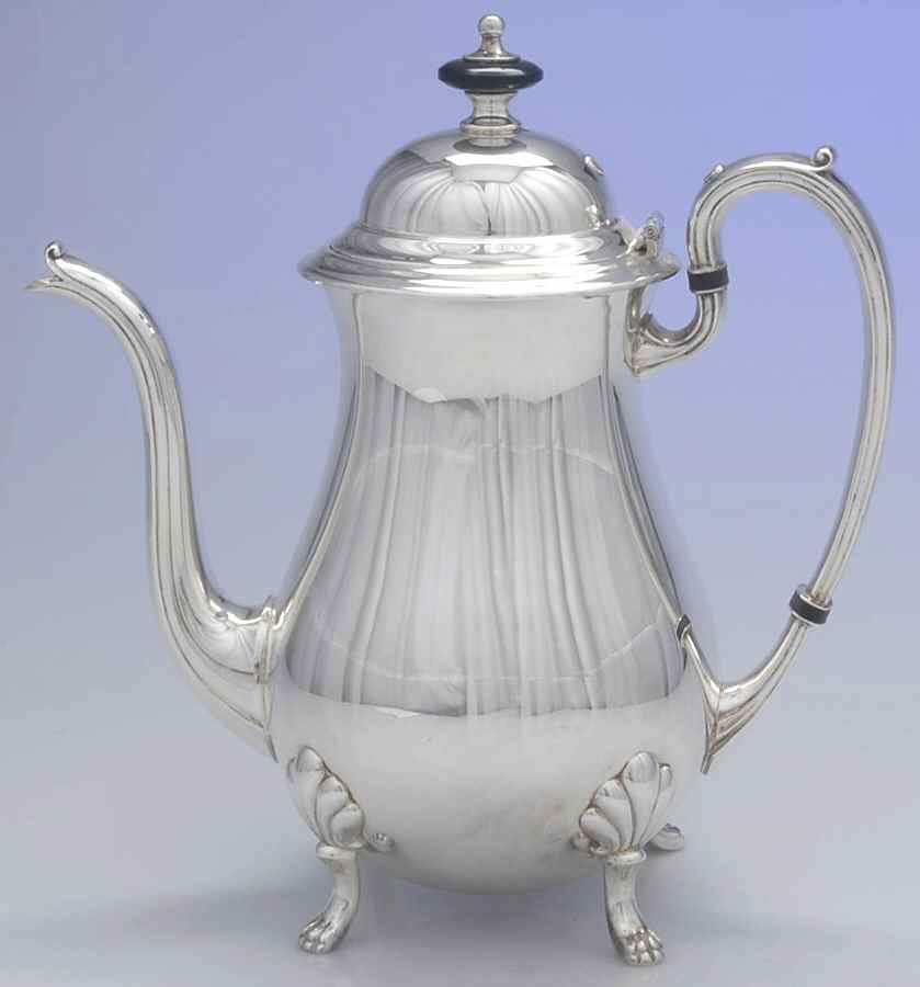Silverplate Hollowware Silverplate Coffee Pot by Crescent Silverware-1