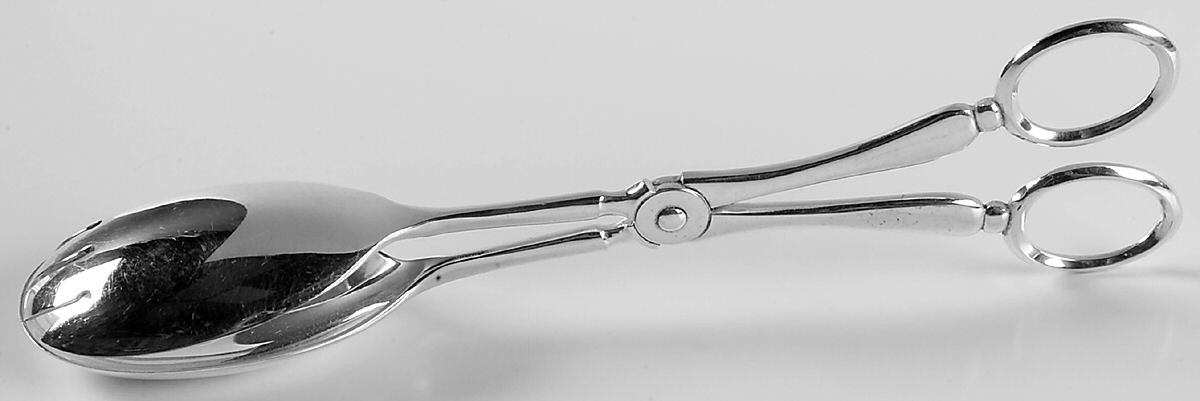 CBR8 (Silverplate) 1-Piece Salad Tongs by Cooper Bros & Sons-1