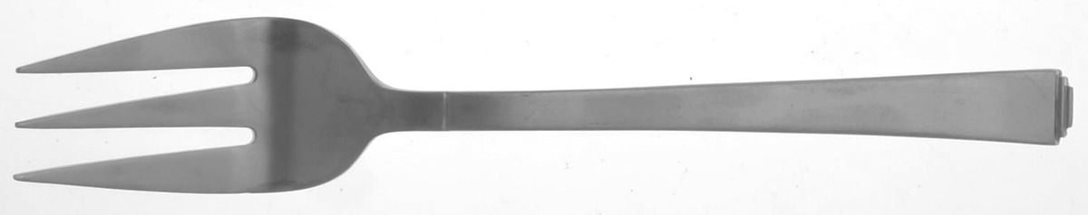 CBS81 (Stainless) Medium Solid Cold Meat Serving Fork by Cambridge Silver-1