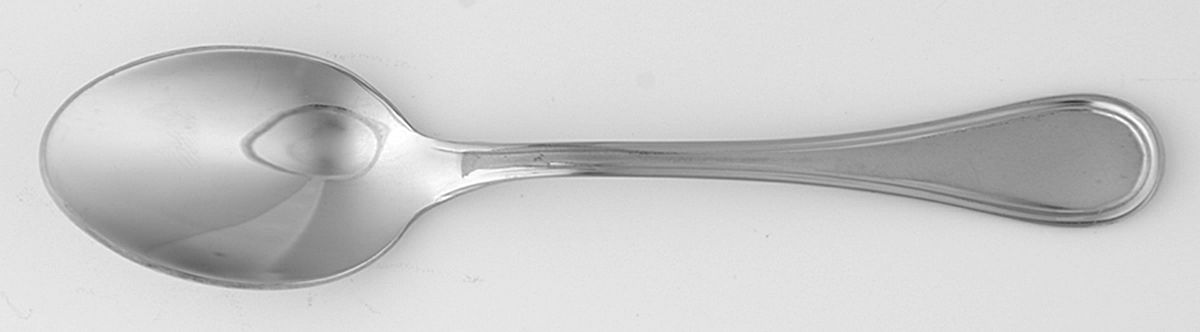 Albi-Calissa (Stainless, Frosted) Demitasse Spoon by Christofle France-1