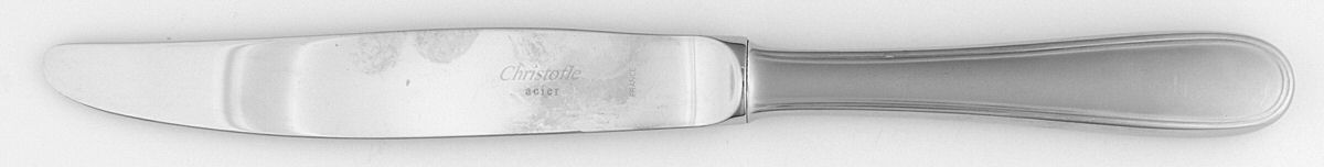 Albi-Calissa (Stainless, Frosted) Modern Hollow Knife by Christofle France-1