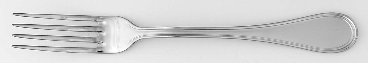 Albi-Calissa (Stainless, Frosted) Solid Serving Fork by Christofle France-1