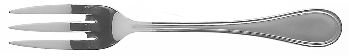Albi-Calissa (Stainless, Frosted) Individual Solid Fish Fork by Christofle France-1