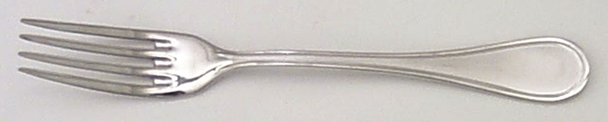 Albi-Calissa (Stainless, Frosted) Dessert Fork by Christofle France-1