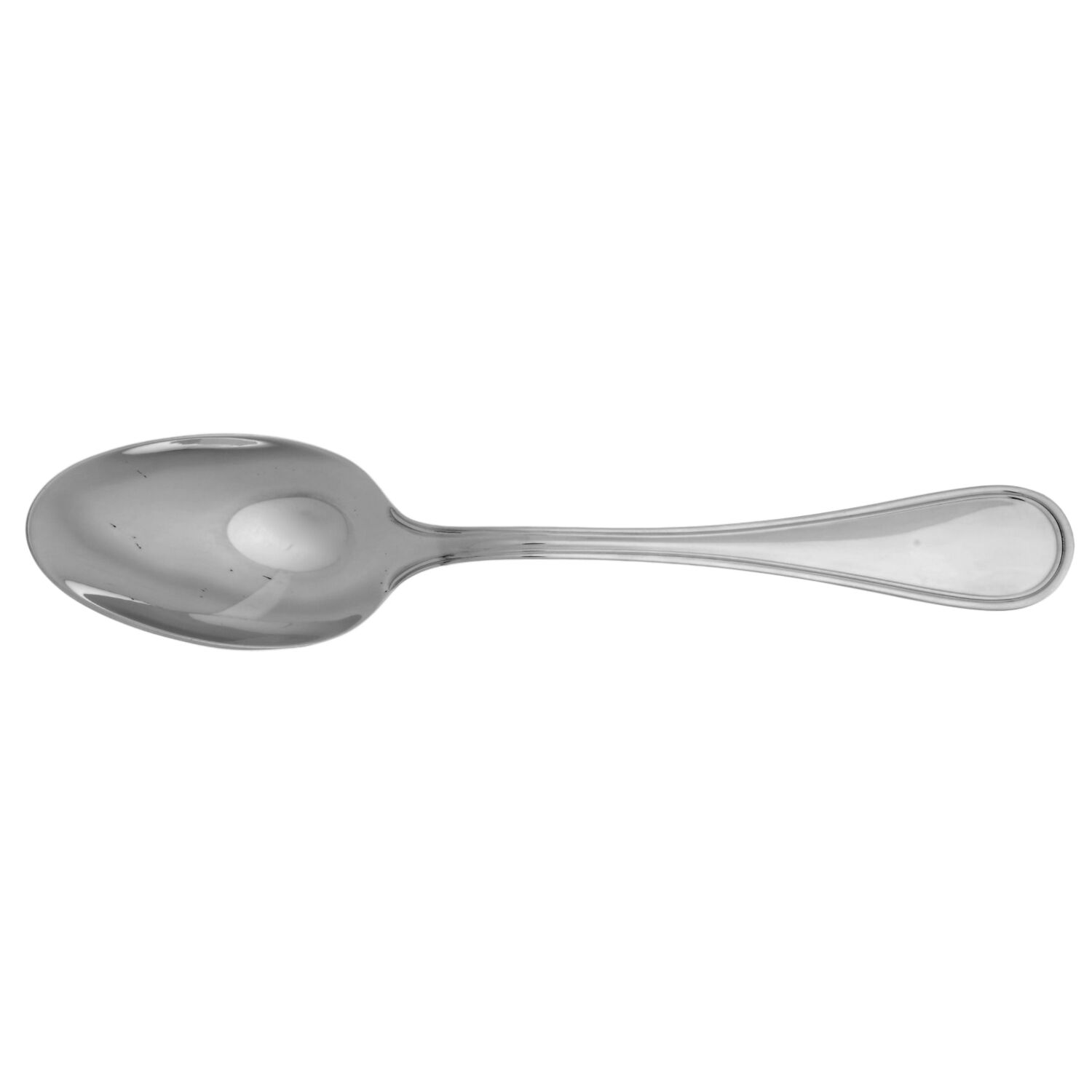 Albi-Calissa (Stainless, Glossy) Oval Place Soup Spoon by Christofle France-1