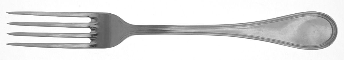 Albi-Calissa (Stainless, Glossy) Solid Serving Fork by Christofle France-1