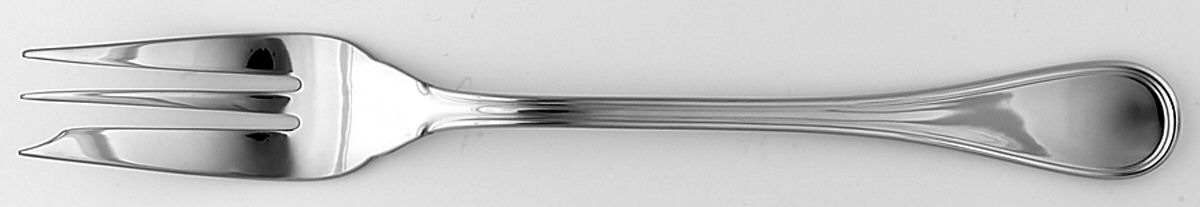 Albi-Calissa (Stainless, Glossy) Solid Serving Fork by Christofle France-1