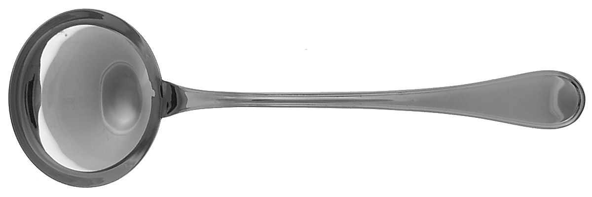Albi-Calissa (Stainless, Glossy) Solid Soup Ladle by Christofle France-1