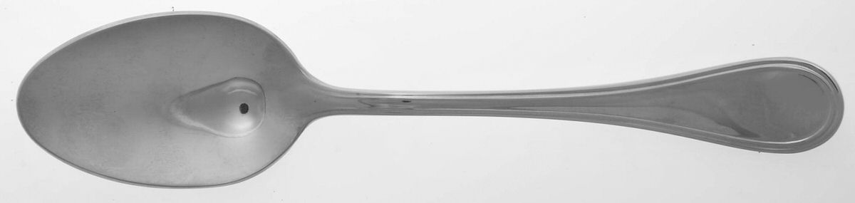 Albi-Calissa (Stainless, Glossy) Place/Oval Soup Spoon by Christofle France-1