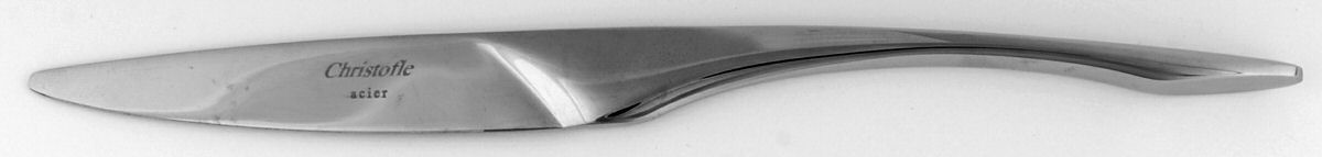 Hekla (Stainless) Modern Solid Knife by Christofle France-1