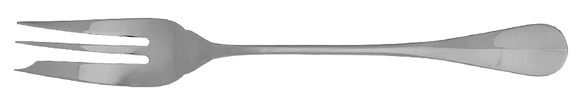 Adagio (Stainless) Solid Serving Fork by Christofle France-1