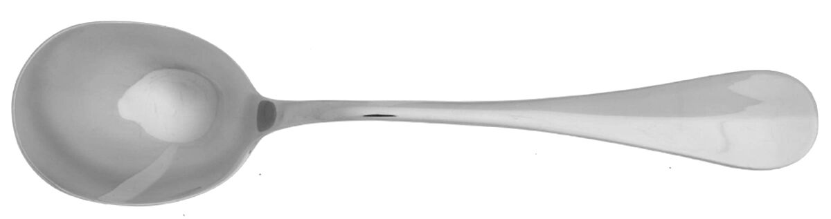 Adagio (Stainless) Round Bowl Soup Spoon (Cream Soup) HC by Christofle France-1