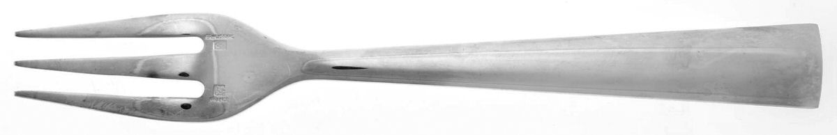 Vertigo (Silverplate, 2006) Individual Salad Fork by Christofle France-1