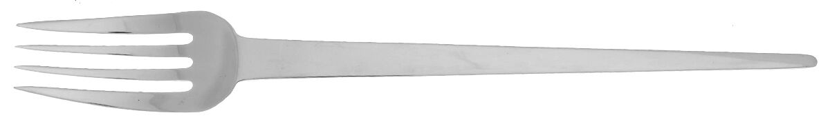 Madison-Glossy (Stainless) Solid Salad Serving Fork by Cutipol-1