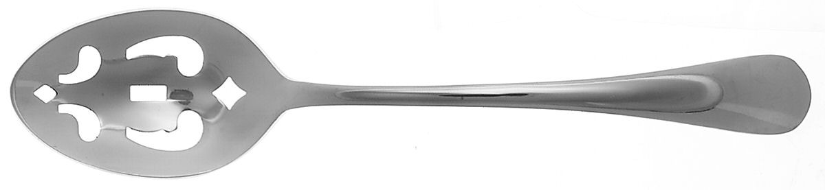 Chalet (Stainless, Glossy) Pierced Tablespoon (Serving Spoon) by Cambridge Silver-1