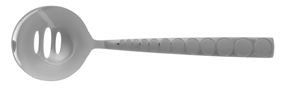 Circles (Stainless) Pierced Tablespoon (Serving Spoon) by Cambridge Silver-1