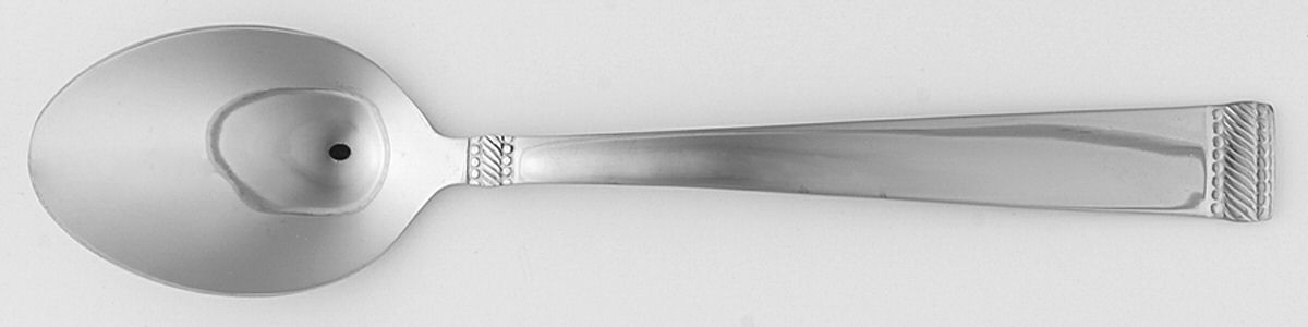 VALENCE (STAINLESS) Place/Oval Soup Spoon by Cuisinart Flatware-1