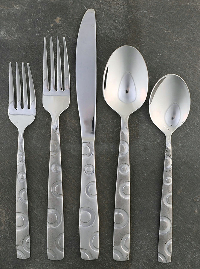 Hemisphere (Stainless) 5 Piece Place Setting by Cambridge Silver-1