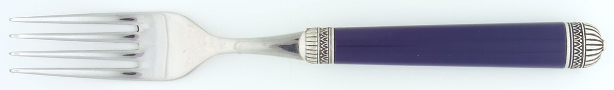 Carthage-Navy Blue (Stainless) Fork by Jean Couzon-1