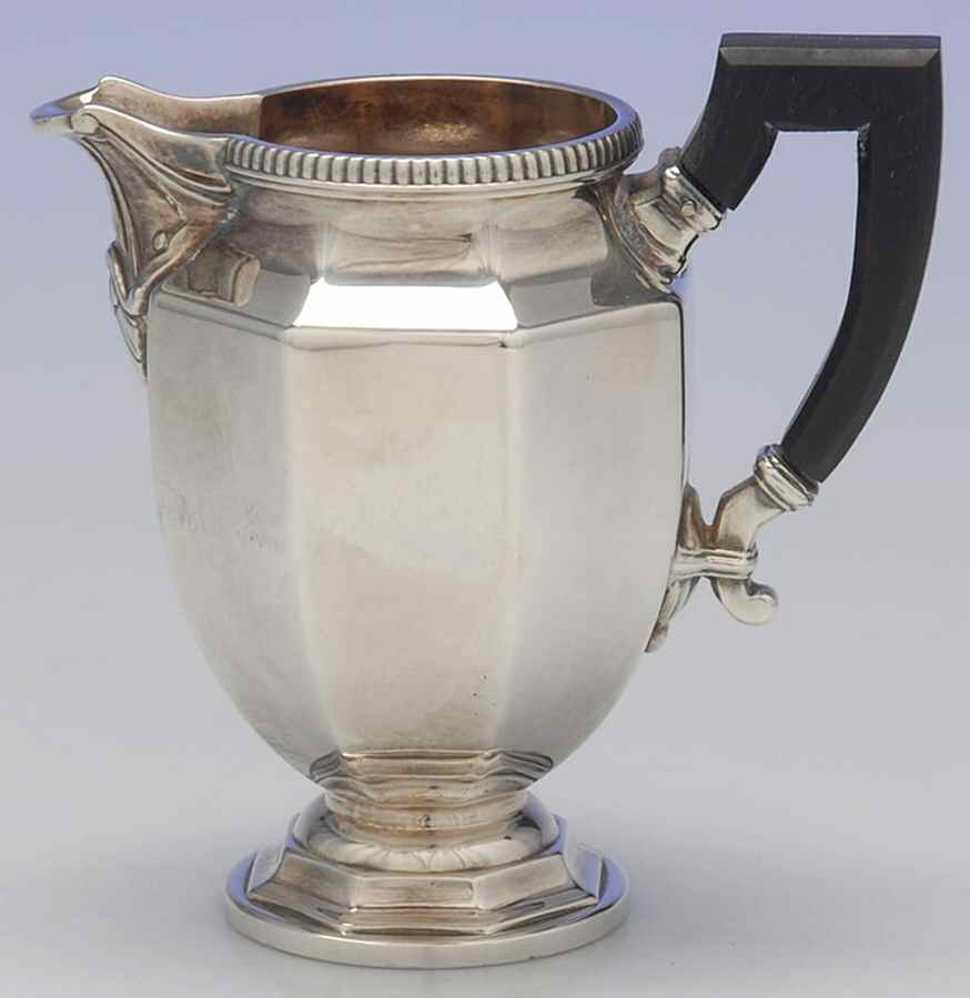 Colbert (Silverplate, Hollowware, Gadroon Design) Creamer by Christofle France-1