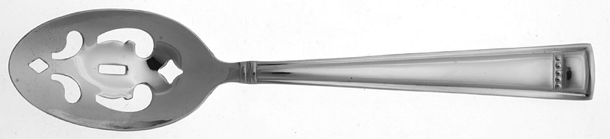 Jenna Mirror (Stainless) Pierced Tablespoon (Serving Spoon) by Cambridge Silver-1