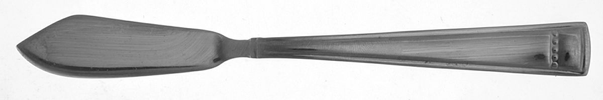 Jenna Mirror (Stainless) Flat Handle Master Butter Knife by Cambridge Silver-1