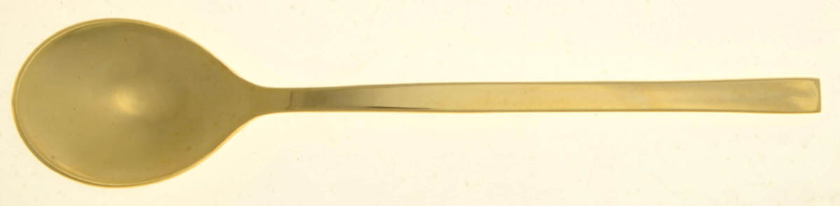 Gold Chop (Gold Electroplate) Sugar Spoon by Cambridge Silver-1