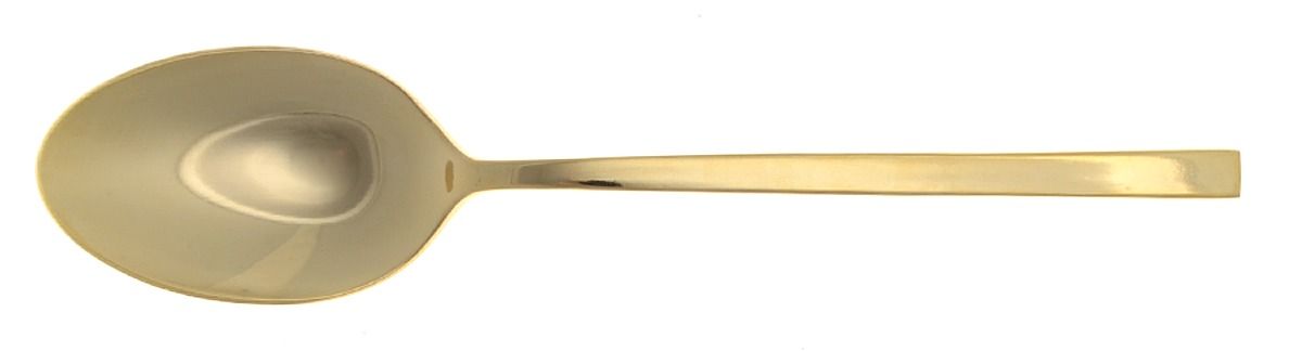 Gold Chop (Gold Electroplate) Tablespoon (Serving Spoon) by Cambridge Silver-1
