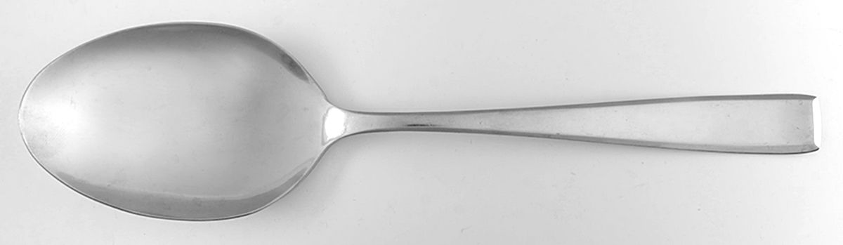 Ascend Mirror (Stainless, Glossy) Solid Serving Spoon by Cambridge Silver-1