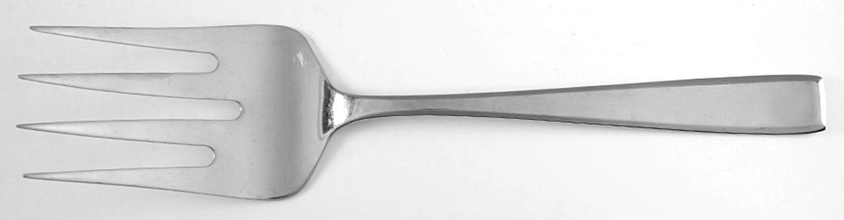 Ascend Mirror (Stainless, Glossy) Solid Serving Fork by Cambridge Silver-1