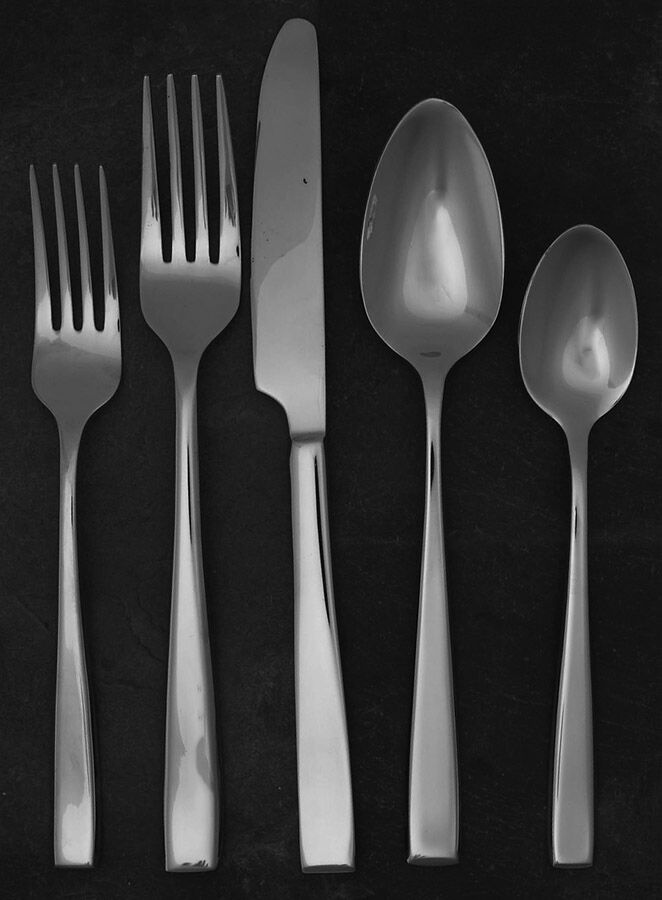 Ascend Mirror (Stainless, Glossy) 5 Piece Place Setting by Cambridge Silver-1