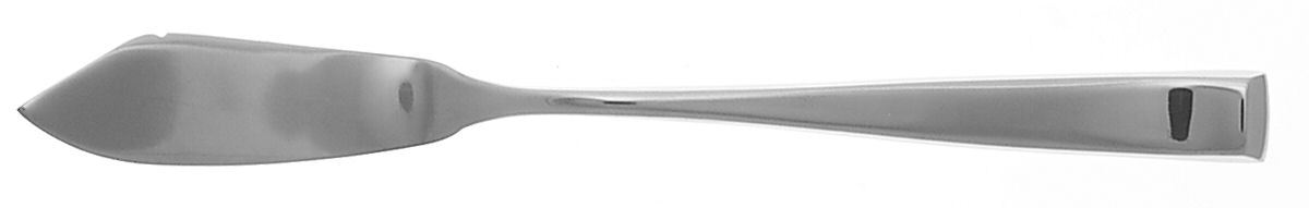 Ascend Mirror (Stainless, Glossy) Flat Handle Master Butter Knife by Cambridge Silver-1