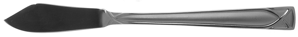 Crossroad Sand (Stainless) Flat Handle Master Butter Knife by Cambridge Silver-1