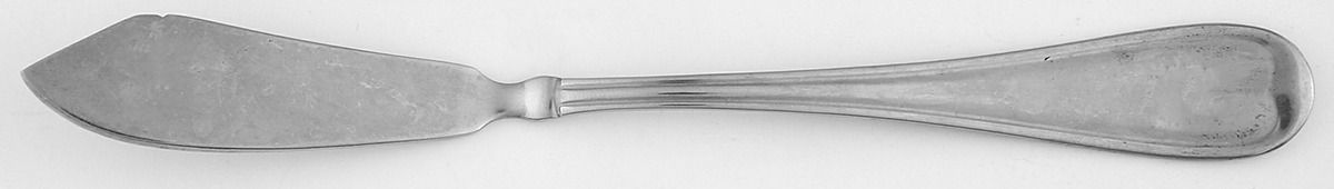 Allure (Stainless, Glossy) Flat Handle Master Butter Knife by Cambridge Silver-1