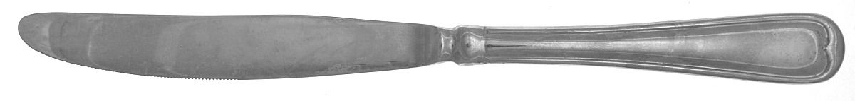 Allure (Stainless, Glossy) Modern Solid Knife by Cambridge Silver-1