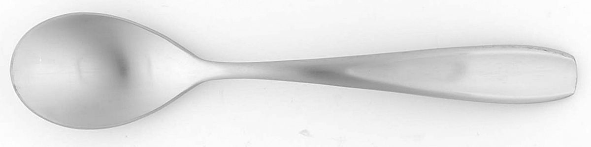 Aspen  (Stainless, Satin) Place/Oval Soup Spoon by Cambridge Silver-1