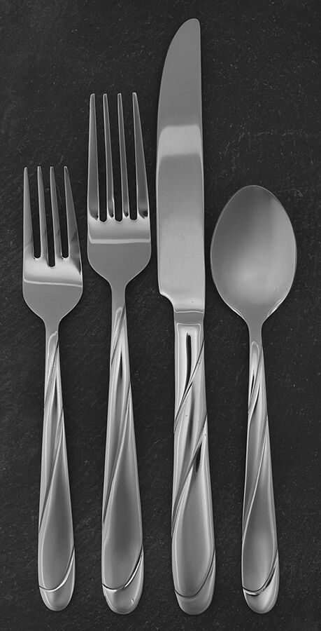 Camber (Stainless) 4 Piece Place Setting by Cambridge Silver-1