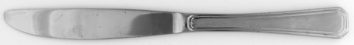 Dorsett (Stainless, Satin) Modern Solid Knife by Cambridge Silver-1