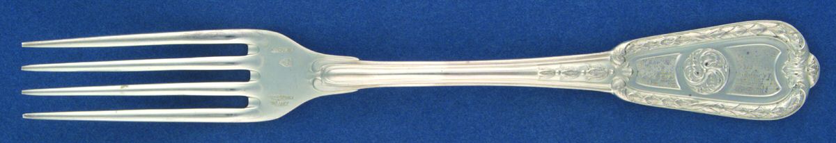Bagatelle (Sterling) Fork by Christofle France-1