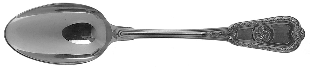 Bagatelle (Sterling) Tablespoon (Serving Spoon) by Christofle France-1