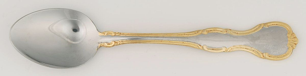 Melinda (Stainless, Gold Accent) Teaspoon by Cambridge Silver-1