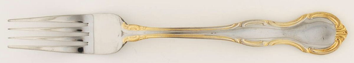 Melinda (Stainless, Gold Accent) Fork by Cambridge Silver-1