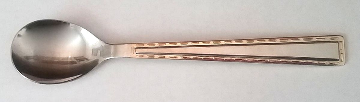 Tailor (Stainless, Gold Accent) Sugar Spoon by Cambridge Silver-1