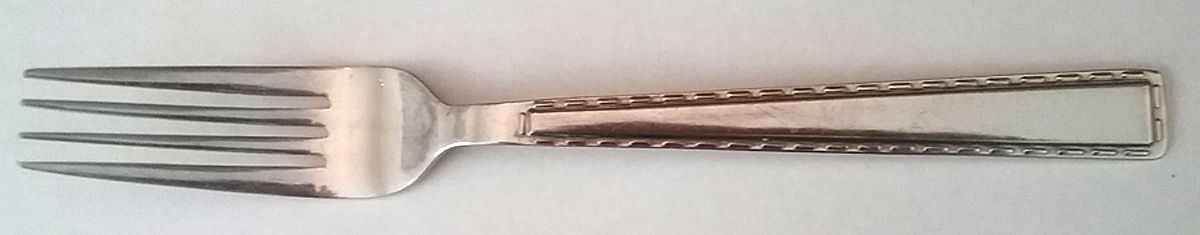 Tailor (Stainless, Gold Accent) Fork by Cambridge Silver-1