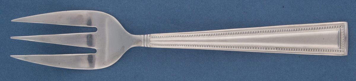 Kaitlyn (Stainless, Glossy) Medium Solid Cold Meat Serving Fork by Cambridge Silver-1