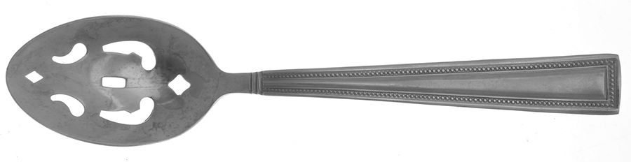 Kaitlyn (Stainless, Satin) Pierced Tablespoon (Serving Spoon) by Cambridge Silver-1