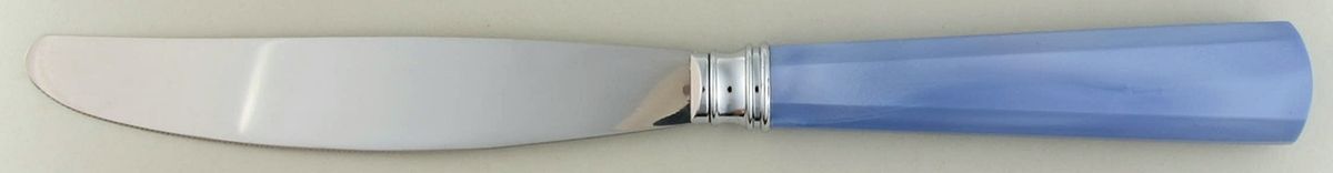 Novia Pearlized-Blue (Stainless, Plastic) New French Hollow Knife by Cambridge Silver-1