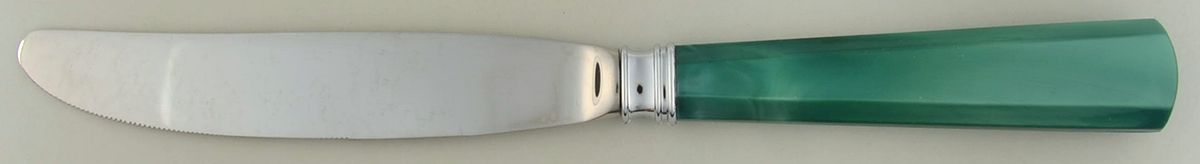 Novia Pearlized-Green (Stainless, Plastic) New French Hollow Knife by Cambridge Silver-1